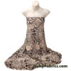 Wild Cat Patchwork: 4-Way Stretch Brown Animal Print Nylon Spandex Fabric