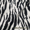 Bold Black & White Animal Print Nylon Spandex Fabric