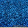 Bold Blue & Black Animal Print 4-Way Stretch Poly Spandex Fabric by The Yard @flukyfabrics.com