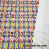 Psychedelic Stained Glass Ikat Print 4-Way Stretch Nylon Spandex Fabric