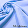 Light Sky Blue 4-Way Stretch Nylon Spandex Tricot Fabric