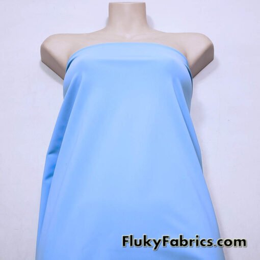 Light Sky Blue 4-Way Stretch Nylon Spandex Tricot Fabric