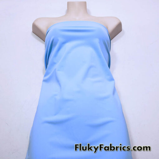 Light Sky Blue 4-Way Stretch Nylon Spandex Tricot Fabric