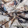 Renaissance Painting Style Poly Spandex Fabric – Celestial Archangels and Cherubs