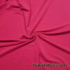 Bright Coral Matte Nylon Spandex Tricot Fabric