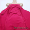 Bright Coral Matte Nylon Spandex Tricot Fabric