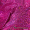 Hot Pink Iridescent Shattered Glass Style 4-Way Stretch Spandex Fabric