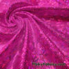 Hot Pink Iridescent Shattered Glass Style 4-Way Stretch Spandex Fabric