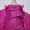 Hot Pink Iridescent Shattered Glass Style 4-Way Stretch Spandex Fabric