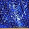 Shattered Glass Metallic Foil 4-Way Stretch Nylon Spandex Fabric @flukyfabrics