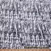 Black & White Abstract Print Cotton Spandex Fabric 4-Way Stretch, Lightweight, Opaque