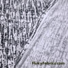Black & White Abstract Print Cotton Spandex Fabric 4-Way Stretch, Lightweight, Opaque