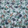Exotic Jungle Wildlife Print 4-Way Stretch Nylon Spandex Fabric Panel – 36″x52″