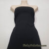 Flawed Black Recycled Poly Spandex Fabric – Sold As Is, Final Sale