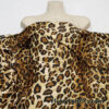 Luxury Leopard Print 4-Way Stretch Nylon Spandex Fabric