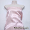 Misty Pink Moiré Taffeta Fabric by the Yard – Lightweight 100% Polyester Woven