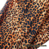 Fiery Jaguar Animal Print Spandex Fabric