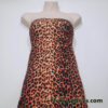 Fiery Jaguar Animal Print Spandex Fabric