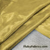 Gold Shiny Mystique Foggy Foil 4-Way Stretch Spandex Fabric @flukyfabrics