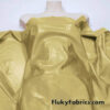 Gold Shiny Mystique Foggy Foil 4-Way Stretch Spandex Fabric
