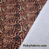 Jaguar Animal Print Faux Fur Look – 4-Way Stretch Poly Spandex Fabric