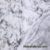 Marble Print Power Mesh White Gray Black 4-Way Stretch Sheer Spandex Fabric