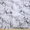 Marble Print Power Mesh – White Gray Black 4-Way Stretch Sheer Spandex Fabric @flukyfabrics