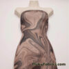 Mocha Swirl Mesh – Chocolate Lava Print Sheer 4-Way Stretch Spandex Fabric