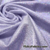 Pastel Lavender Iridescent Hologram Spandex Fabric