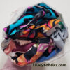Stretch Spandex Fabric Scrap Bundle – 4-Way Stretch Solids & Prints Remnants