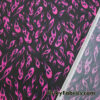 Hot Pink Flame Print Power Mesh Fabric 4-Way Stretch Nylon Spandex