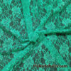Cool Green 4-Way Stretch Lace Fabric
