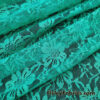Cool Green 4-Way Stretch Lace Fabric