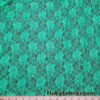 Cool Green 4-Way Stretch Lace Fabric