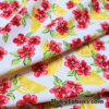 Lemon & Floral Toss Print Nylon Spandex Fabric