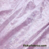 Iridescent on Pale Pink Exotic Dragon Scales Iridescent Metallic Foil on Crushed Ice Velvet