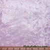 Iridescent on Pale Pink Exotic Dragon Scales Iridescent Metallic Foil on Crushed Ice Velvet