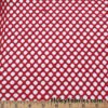 Ruby Red Color Big Hole Fishnet Fabric @flukyfabrics