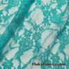 Sea Green 4-Way Stretch Lace Fabric – Lightweight and Sheer