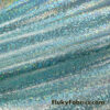 Light Aqua Iridescent Spandex Fabric: Suncatcher 4-Way Stretch