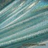Light Aqua Iridescent Spandex Fabric: Suncatcher 4-Way Stretch