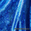 Royal Blue Ice Velvet with Mystique Iridescent Foggy Foil
