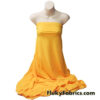 Sunshine Yellow Matte 4-Way Stretch Nylon Spandex Fabric by The Yard
