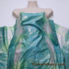 Tie Dye Holographic Mystique Spandex Fabric: Mermaid Aqua, Green, White, Blue, Lime and Pink