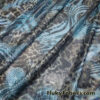 Holographic Animal Print Iridescent Geometric Foil Poly Spandex Fabric