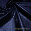 Navy Shiny Mystique Spandex Fabric: 4-Way Stretch Wet-Look Nylon
