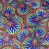 Psychedelic Abstract Circle Nylon Spandex Fabric