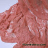 Light Coral 4-Way Stretch Lace Fabric – Lightweight and Sheer