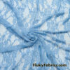 Baby Blue 4-Way Stretch Lace Fabric – Lightweight and Sheer